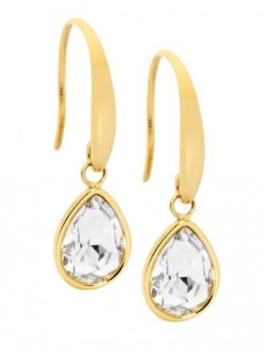 Crystal drop earrings - Max Wilson Diamond Jewellers