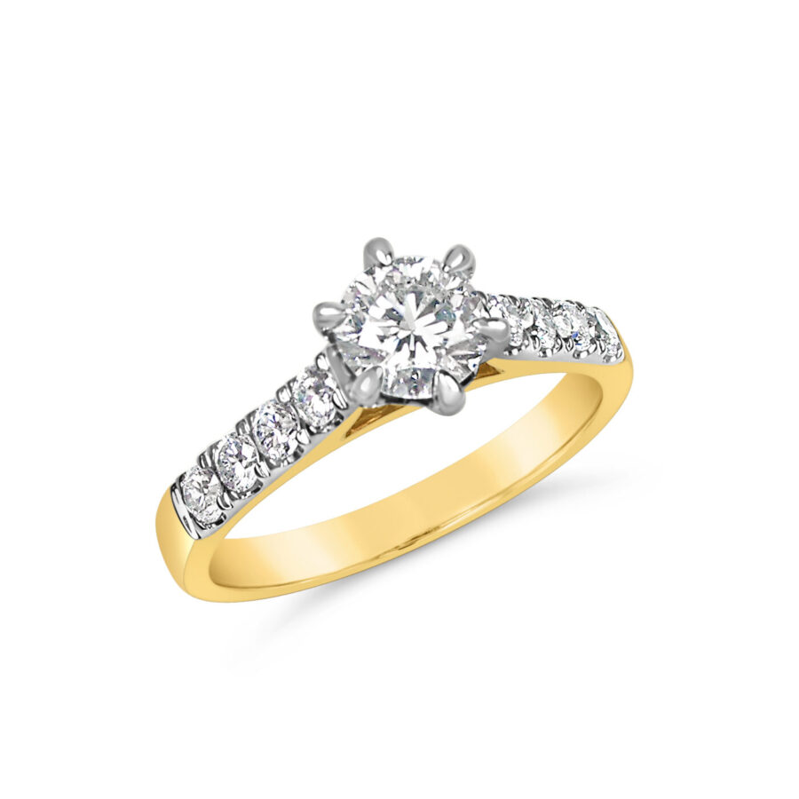 Stunning LabGrown Diamond Platinum Ring MW Diamond Jeweller