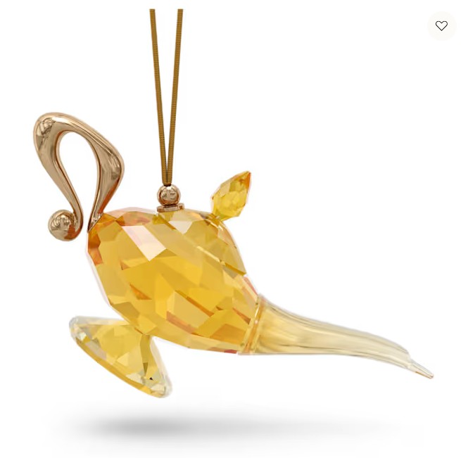 SWAROVSKI ALADDIN MAGIC LAMP ORNAMENT