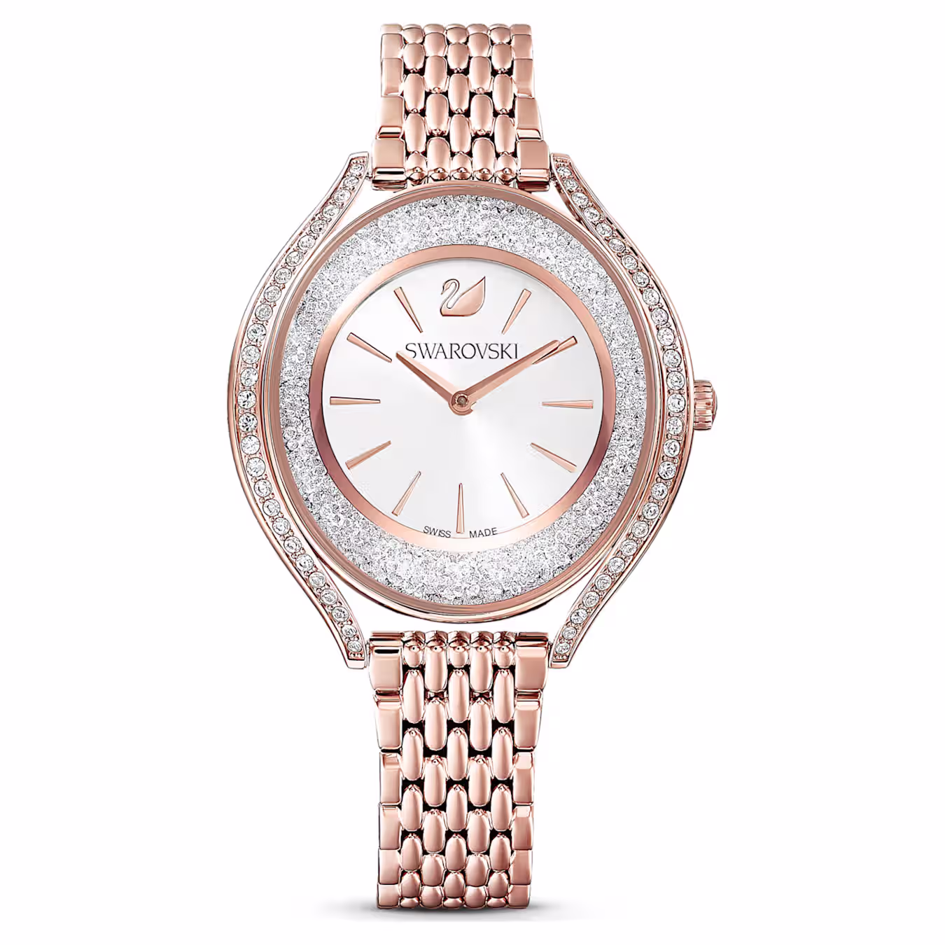 Crystalline Aura Watch Rose Gold