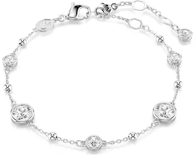 SWAROVSKI IMBER BRACELET, WHITE, MEDIUM