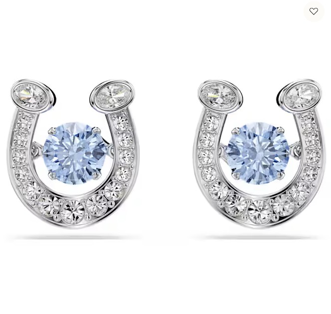 SYMBOLICA STUD EARRINGS BLU/ RHS