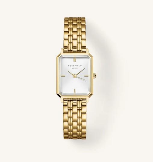 ROSEFEILD GOLD OCTAGON XS SMALL WATCH