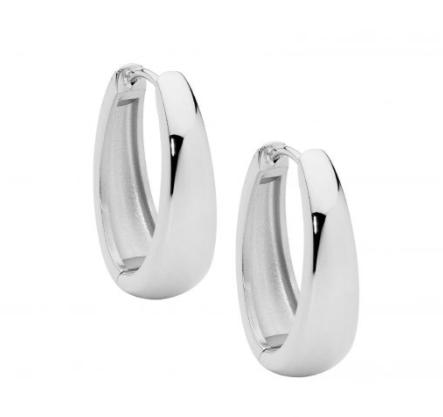 ELLANI 23MM STAINLESS STEEL PLATED HOOPS