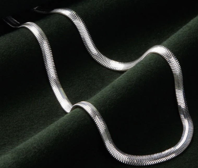 NAJO STG SERPENT CHAIN NECKLACE 45CM + 3CM EXT