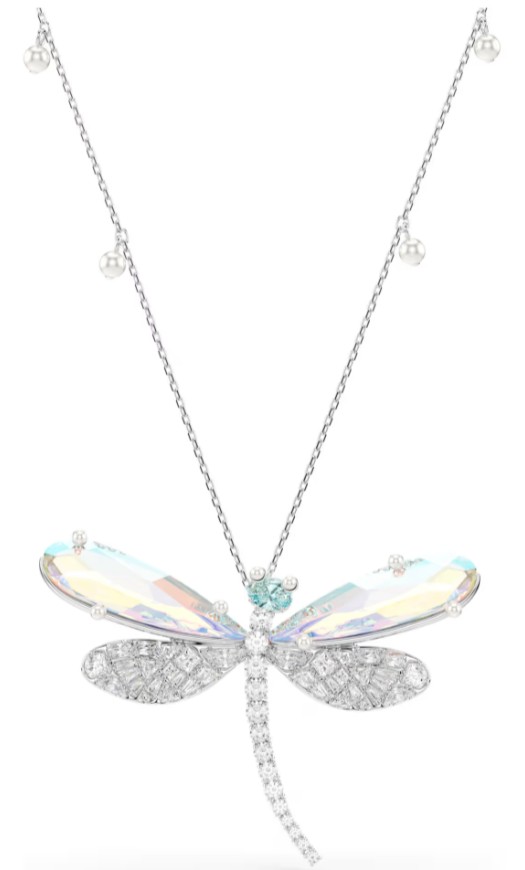SWAROVSKI DRAGONFLY PENDANT & BROOCH